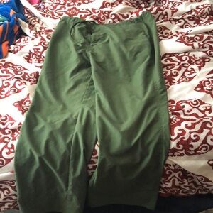 Women’s army green pants